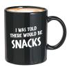 Bubble Hugs There Would Be Mug Black 11Oz - Foodies, Grammar Nerds - mexican food, edible plants, ayuverdic types view 1