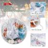 2Pcs Christmas Wreath Storage Container 30 Inch Clear Wreath Storage Bags Round Durable Wreath Bags Clear Everyday Bag with Dual Zippers and Sturdy Handles for Holiday Christmas WreathsLarge view 2