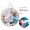 2Pcs Christmas Wreath Storage Container 30 Inch Clear Wreath Storage Bags Round Durable Wreath Bags Clear Everyday Bag with Dual Zippers and Sturdy Handles for Holiday Christmas WreathsLarge view 3