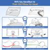 IKSTAR CPAP Pillow for Side Sleepers  Fits All CPAP Mask Types  Adjustable Memory Foam with Contoured Cutouts for Side, Back & Stomach Sleepers  Reduces Air Leaks & Mask Pressure a Better Sleep view 2