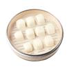 Anekoul 8 Pcs Round Silicone Dehydrator Sheets, Non-Stick Fruit Dehydrator Mats Silicone Steamer Mesh Round Bamboo Steamer Mat for Buns Pastry Dim Sum Cooking, Fruit Dryer view 3