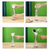 Cool Mist Humidifier for Bedroom, 250ml Top Fill Mini Humidifiers with Colorful Lights, Quiet Ultrasonic Air Humidifier, USB Portable Desktop Humidifiers for Home Car Bedroom Office and Travel view 2