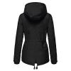 ZBYY Winter Coats for Women Warm Sherpa Fleece Lined Hooded Zip Up Quilted Down Jacket Parka Outwear with Pockets view 4