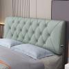 LIANGJUN Headboard Bed Backrest Cushion, Back Support Reading Pillow, Wear-Resistant Self-Adhesive Lumbar Pad for Bed Without Headboard, Easy to Clean, Custom Size view 2
