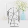 Rotating Ferris Wheel Picture Frame, Metal Picture Photo Frame Wedding Photography Studio Decor, Personalized Family Photo Frame Shows for 5x3.5in Photo view 3