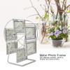 Rotating Ferris Wheel Picture Frame, Metal Picture Photo Frame Wedding Photography Studio Decor, Personalized Family Photo Frame Shows for 5x3.5in Photo view 4