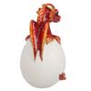AB Tools Baby Dragon Egg Hatching Resin Fantasy Sculpture Statue Ornament Figurine view 3