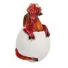AB Tools Baby Dragon Egg Hatching Resin Fantasy Sculpture Statue Ornament Figurine view 4