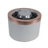 Bond Rose Lustre DecoFire Gray Ceramic 4 in. Tabletop Torch - Case Of: 1; view 2