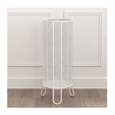 Umbrella Stand Rack Golden Iron Umbrella Holder, Modern Hollow Umbrella Barrel at The Entrance of The Indoor Corridor, Storage Basket for 12-16 Long and Short Umbrellas