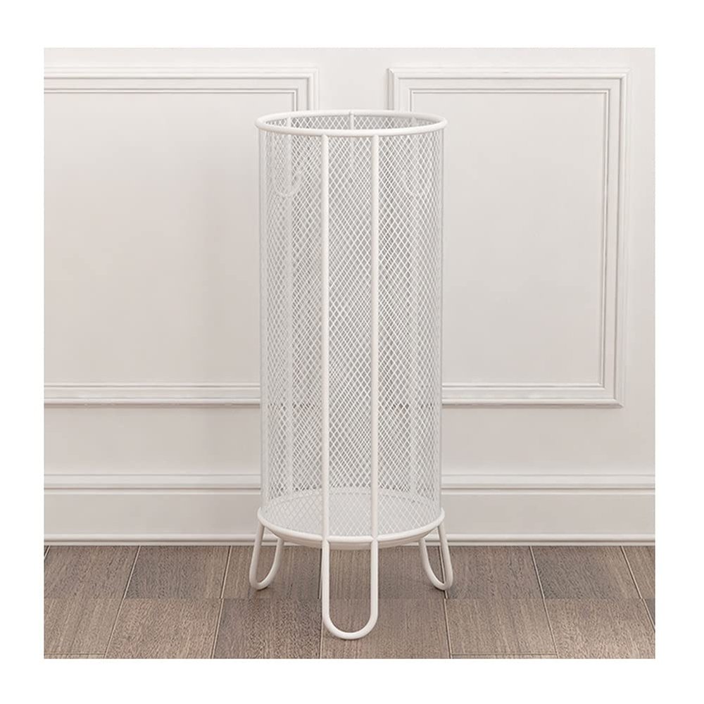 Umbrella Stand Rack Golden Iron Umbrella Holder, Modern Hollow Umbrella Barrel at The Entrance of The Indoor Corridor, Storage Basket for 12-16 Long and Short Umbrellas