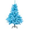 Full Pine Artificial Christmas Tree - 4' - Cerulean Blue - Unlit view 1