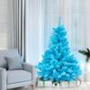 Full Pine Artificial Christmas Tree - 4' - Cerulean Blue - Unlit view 2