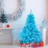 Full Pine Artificial Christmas Tree - 4' - Cerulean Blue - Unlit view 3