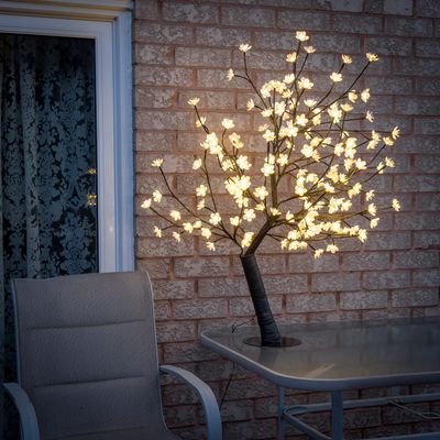 Floral Lights-Floral Lights-Cherry Blossom Tree with 160WW LEDs