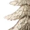 18" Layered Bronze Tree with Wood Base Christmas Decoration view 3