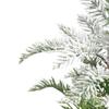Northlight Real Touch Heavily Flocked Pine Burlap Base Christmas Tree view 4