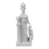 Athena Parthenos Holding The Winged Victory Greek Goddess Sculpture Cast Marble view 1