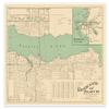 Antiguos Maps Bradenton and Palmetto Map - The Friendly City Florida City Street Art Print by Dolph circa 1940 (24 inches x 32 inches) view 1