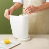 LIU- Gold Paper Towel Holder with Terrazzo Base,Kitchen Countertop Paper Towel Stand Holder for Kitchen Living Room Organization and Storage view 2