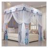 Bed Canopy European-Style Luxury Bed Canopy with Four Seasons Bed Curtains, 1.5m/1.8m/2m Double Bed Canopies, 360Protection and Dustproof, with Stand (Color : Light Gray, Size : 180x220x200cm) view 1