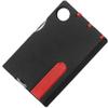 Zonster 10 in 1 Pocket Credit Card EDC Multi Tools Set Outdoor Survival Camping Equipment Portable Hiking Card Tools Gear Kit, Black Red view 1