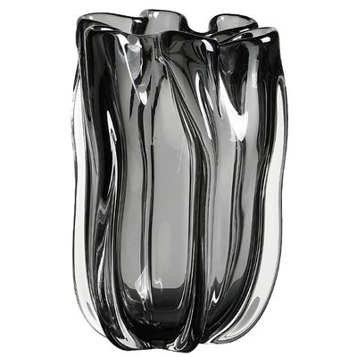 jinyi2016SHOP Flower Vase Fancy Glass Vase Home Living Room Flower Arrangement Vase Decoration Hotel Office Creative Dining Table Decoration 11.4 Inches Decorative Vases