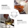 Cabilock Clear Tea Cup with Lid: Crystal Glass Teacup Chinese Japanese Gaiwan Bowl Mug for Ceremony Kung Fu Accessories Style 2 view 4
