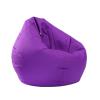 HWOEK Premium Oxford Bean Bag Cover, Outdoor Water Resistant Lazy Lounger Floor Cushion Recliner for Adults and Kids Without Filler,Purple,60 * 70cm view 1