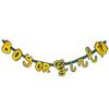 Boland 53251 Letter Garland Boy or Girl Length 130 cm Gold-Black Birth Baby Shower Hanging Decoration view 1