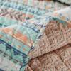 Benjara 2 Piece Twin Quilt Set with Geometric Pattern view 4
