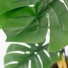 Artificial Tree in Modern Planter, Fake Monstera Silk Tree for Indoor and Outdoor Home Decoration - 56" Overall Tall (Plant Pot Plus Tree) view 4
