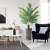 Artificial Tree in Contemporary Planter, Fake Areca Tropical Palm Silk Tree for Indoor and Outdoor Home Decoration - 66" Overall Tall (Plant Pot Plus Tree) view 1