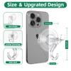 Goabroa Suction Cup Hooks, 6 Pack Clear Window Suction Cups with Hooks, Reusable Wreath Hangers for Front Door, Glass, Bathroom, Kitchen, Home Decor, Hold up to 11 lbs view 4