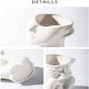 ArtsPavilion Ceramic Face Vase, Body Vase Female Form, Modern Minimalism Statue Flower Plant Holder Tabletop Planter Home Center Piece Decoration view 2