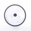 10.5" Tempered Glass Lid for Pans,Fry Pan, Universal Pot or Pot Cover,10.2"/26cm, Clear view 1
