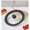 10.5" Tempered Glass Lid for Pans,Fry Pan, Universal Pot or Pot Cover,10.2"/26cm, Clear view 3