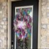 Festive & Fun Sweet Candy Christmas Deco Mesh Front Door Wreath, Porch Patio Entryway Decor, Holiday Decorations, Winter Party Gathering Family view 4