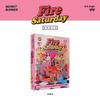 kakao Secret Number - FIRE Saturday [A ver.] (3rd Single Album) Album+Pre Order Folded Poster+CultureKorean Gift(Decorative Stickers, Photocards) view 1