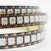 WS2815 (Upgraded WS2812B) 3.2ft 144(2x72) Pixels Individually Digital Addressable RGB Dual Signal LED Flexible Strip Light 5050 SMD IP30 Non-Waterproof Magic Dream Color DC12V Black PCB view 2