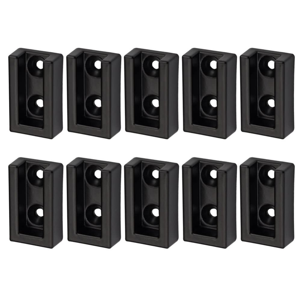 10pcs Clothes Rail Flange Wardrobe Closet Pole Bracket Closet Pole Socket Wardrobe Closet Pole Holder Wardrobe Closet Pole Seat Closet Rail Seat Closet Rod Seat Closet Rail Bracket