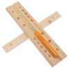 Happyyami Dry Steam Room Tabletop Wooden Timer for Sauna Sand Clock Safety Aesthetics view 4