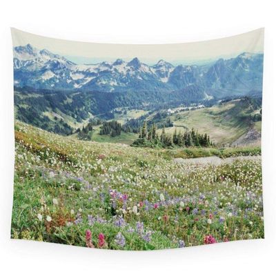 Tapestry Wildflower Meadow Wall Home Decorations for Living Room 150x130cm