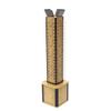 FixtureDisplays 4-Sided Wood Floor Display Storage Holds 72-Pair Sunglass Readingglass 15"x15"x68" 11691 view 1