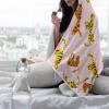 ARAHANT Tiger Hooded Blanket, Cute Animal Hooded Blanket, Good Gift for Kid, Small Size 40'' x 50'', Flannel Soft and Comfortable view 4