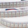 WS2815 (Upgraded WS2812B) 3.2ft 144(2x72) Pixels Magic Dream Color Individually Addressable RGB LED Flexible Strip Light 5050 SMD Dual Signal IP67 Tube Waterproof DC12V White PCB view 2