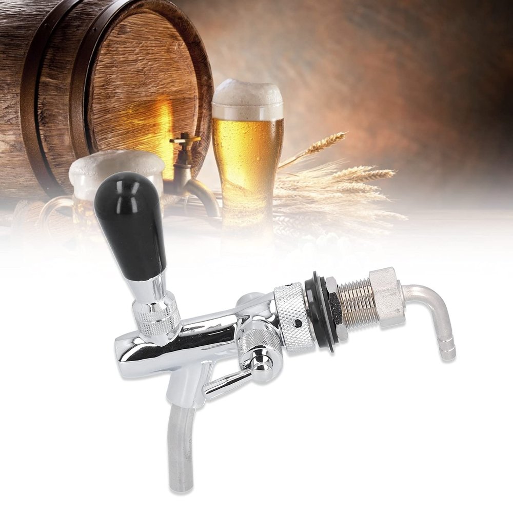 Beer Dispensers Portable Beer Tap, Beer Faucet Easily Use Adjustable Beer Tap 304 Stainless Steel for