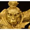 HongLianRiven Sculpture Tabletop Statue Bronze Monkey Decoration Crafts Monkey King Monkey King and Buddha Living Room Living Room Furniture Decoration (Size : 11.51322.5cm) view 4