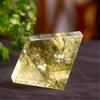 ZTBH Crystal Pyramid Natural Citrine Pyramid Orgone Energy Yellow Crystal Raw Pyramid Healing Crystals (Size : 3cm) view 4