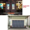 Door Curtain Winter Screen Door Cotton Thermal Insulated Thicken Cotton Drape Barrier Doorway Curtain Privacy Partition Weatherproof for Balcony Door, Bedroom, Kitchen ( Size : W110cmH200cm/4379in ) view 2